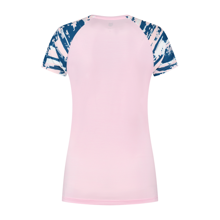 195813-671 | HYPERCOURT ROUND NECK TOP MELANGE