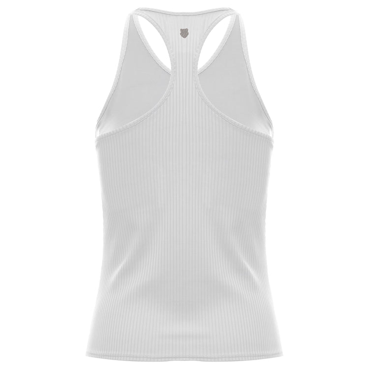 197232-100 | RIB TANK W/BRA | WHITE