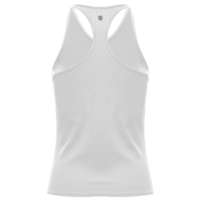 197232-100 | RIB TANK W/BRA | WHITE