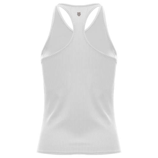 197232-100 | RIB TANK W/BRA | WHITE