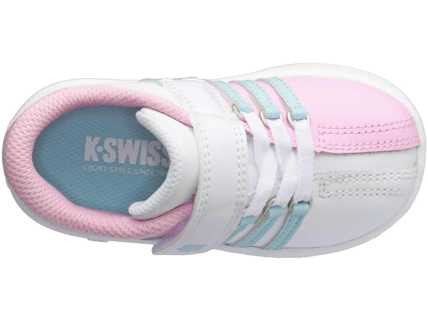 23446-121-M | CLASSIC VN VLC | WHITE/BUBBLEGUM/TANGR TURQUOISE