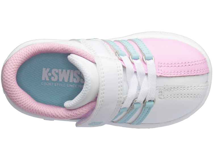 23446-121-M | CLASSIC VN VLC | WHITE/BUBBLEGUM/TANGR TURQUOISE