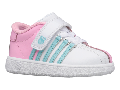 23446-121-M | CLASSIC VN VLC | WHITE/BUBBLEGUM/TANGR TURQUOISE
