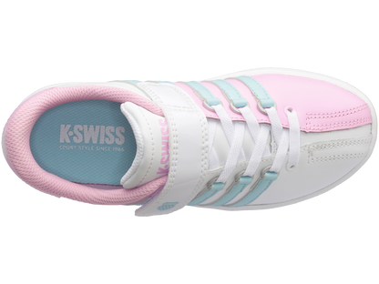 53446-121-M | CLASSIC VN VLC | WHITE/BUBBLEGUM/TANGR TURQUOISE