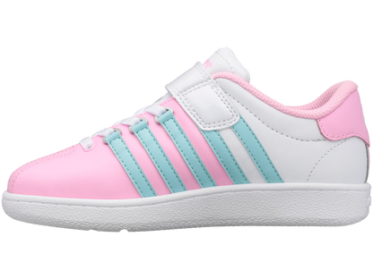 53446-121-M | CLASSIC VN VLC | WHITE/BUBBLEGUM/TANGR TURQUOISE