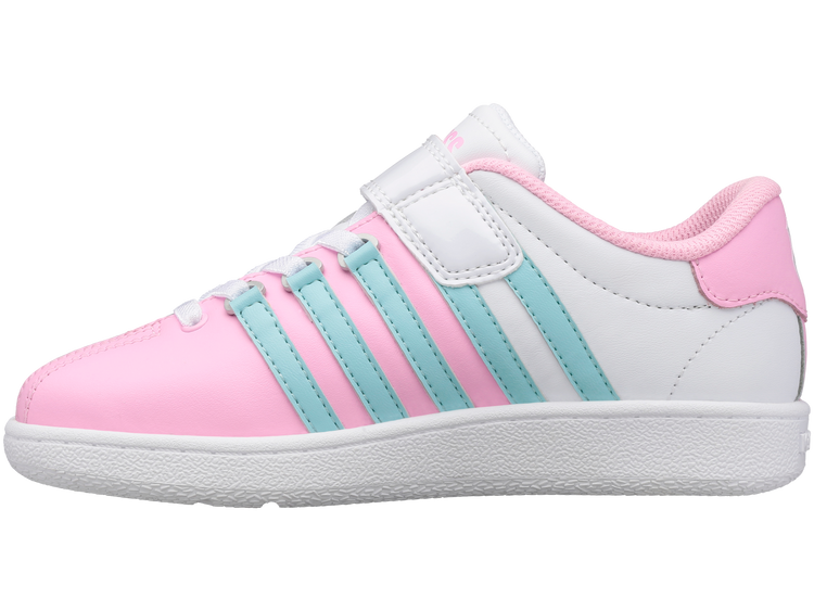 53446-121-M | CLASSIC VN VLC | WHITE/BUBBLEGUM/TANGR TURQUOISE