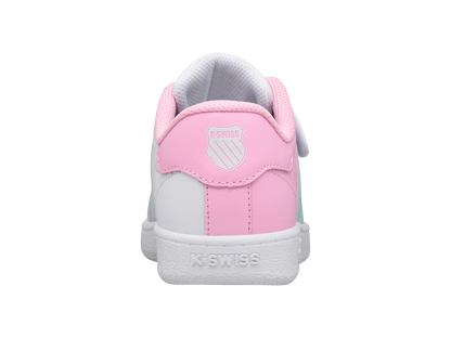 53446-121-M | CLASSIC VN VLC | WHITE/BUBBLEGUM/TANGR TURQUOISE