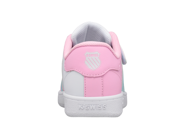 53446-121-M | CLASSIC VN VLC | WHITE/BUBBLEGUM/TANGR TURQUOISE