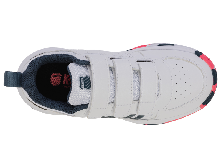 54495-129-M | COURT EXPRESS 2 STRAP | WHITE/STARGAZER/NEON BLAZE