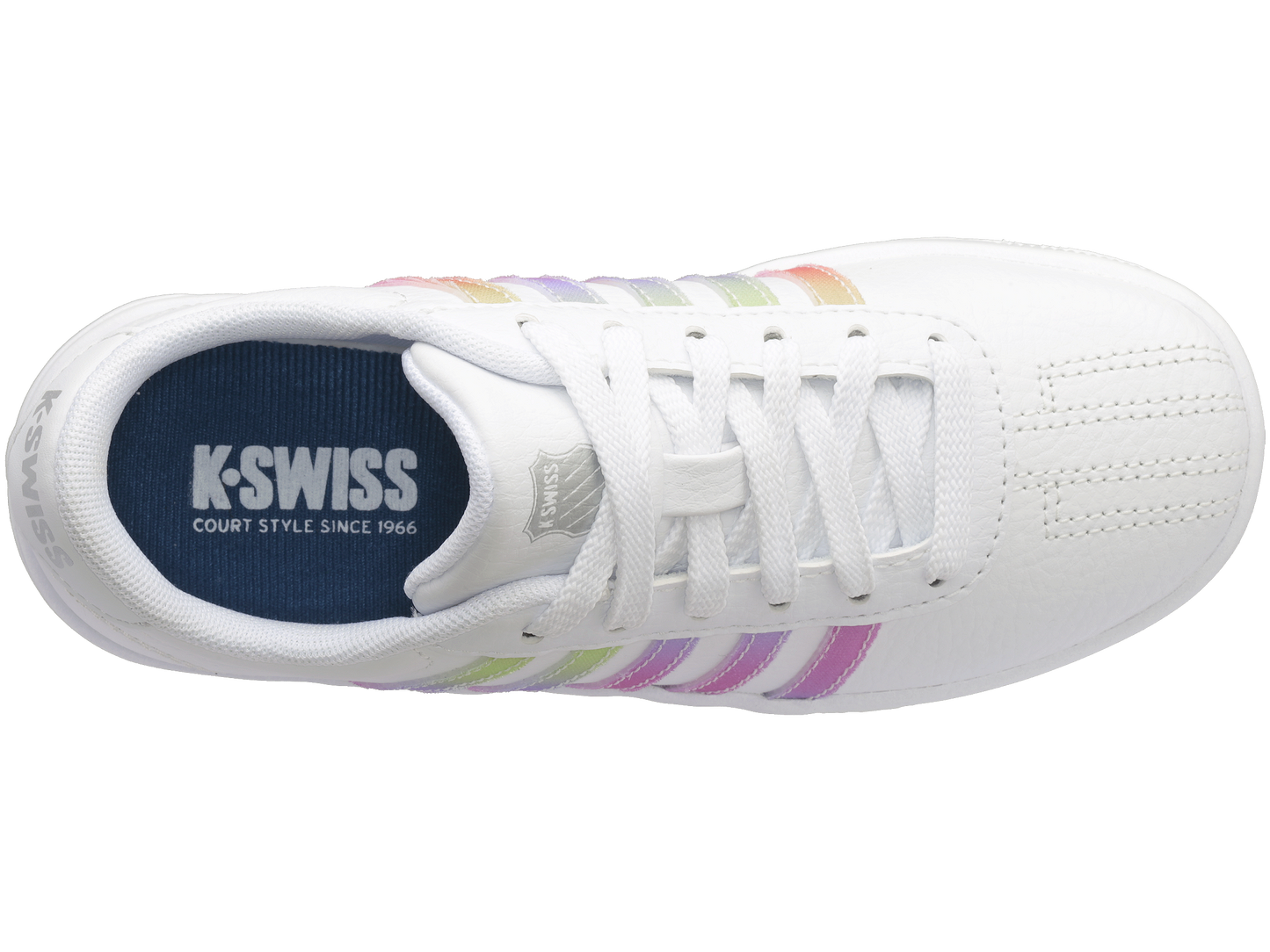 55612-103-M | CLASSIC PRO | WHITE/PASTEL RAINBOW