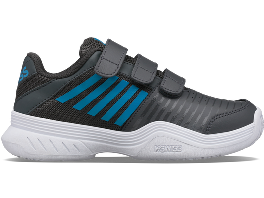 56610-029-M | COURT EXPRESS STRAP OMNI | DARK SHADOW/WHITE/SWEDISH BLUE