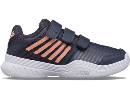 56610-034-M | COURT EXPRESS STRAP OMNI | GRAYSTONE/PEACH NECTAR/WHITE