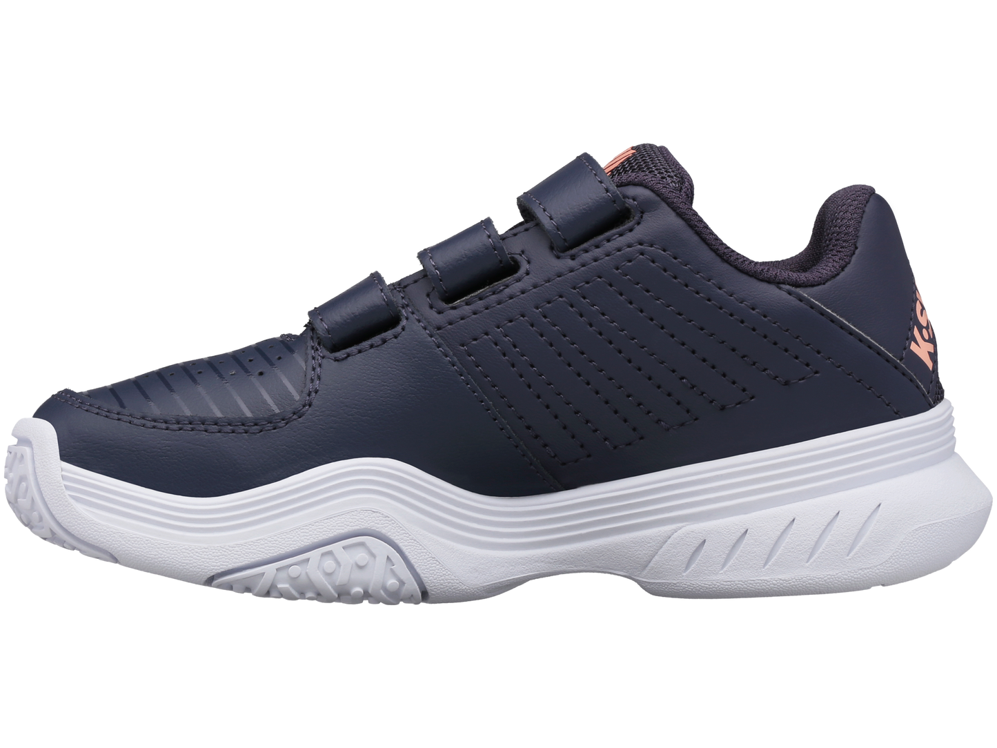 56610-034-M | COURT EXPRESS STRAP OMNI | GRAYSTONE/PEACH NECTAR/WHITE