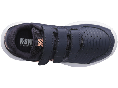 56610-034-M | COURT EXPRESS STRAP OMNI | GRAYSTONE/PEACH NECTAR/WHITE