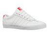 75487-160-M | ADDISON VULC LTR | WHITE/HIGH RISK RED