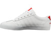 75487-160-M | ADDISON VULC LTR | WHITE/HIGH RISK RED