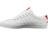 75487-160-M | ADDISON VULC LTR | WHITE/HIGH RISK RED