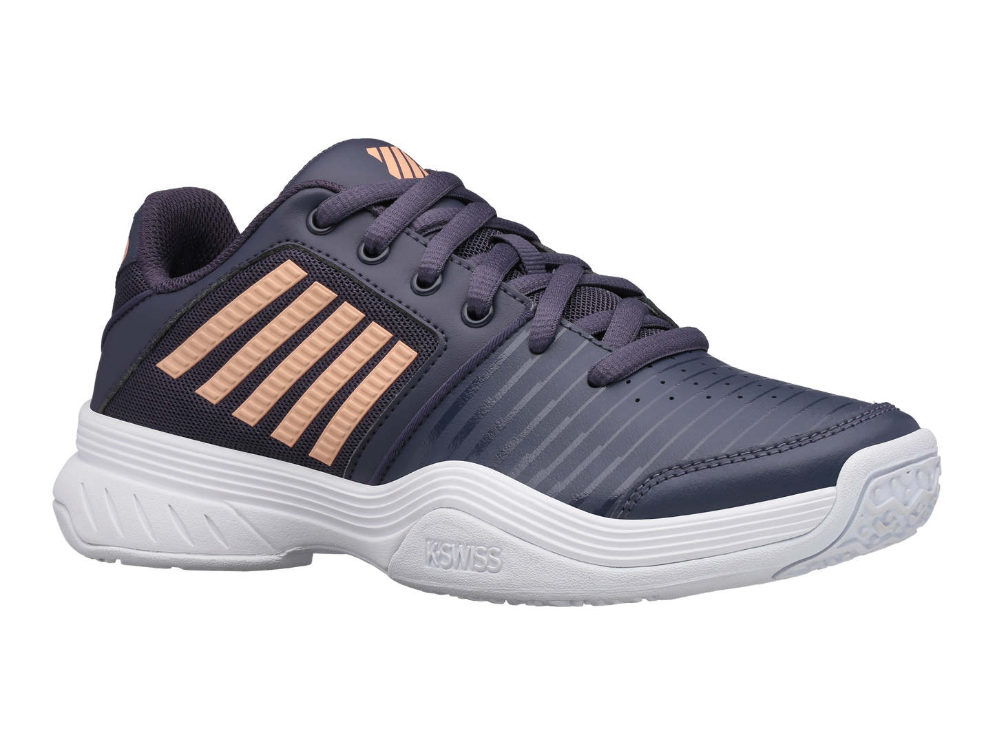 86609-034-M | COURT EXPRESS OMNI | GRAYSTONE/PEACH NECTAR/WHITE