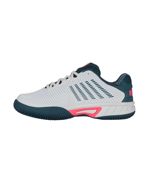 86614-129-M | HYPERCOURT EXPRESS 2 CLAY | WHITE/STARGAZER/NEON BLAZE - K-Swiss EU - 5