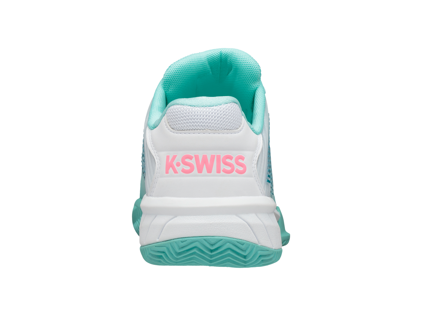 86614-439-M | HYPERCOURT EXPRESS 2 CLAY | ARUBA BLUE/WHITE/SOFT NEON PINK