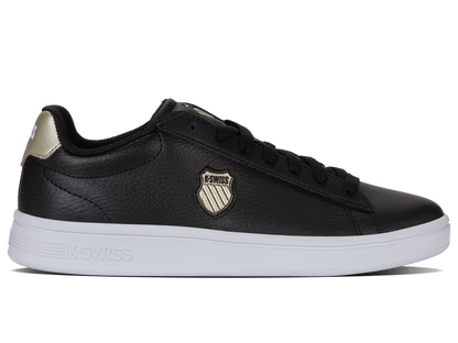 94412-015-M | COURT SHIELD II | BLACK/CHAMPAGNE/WHITE