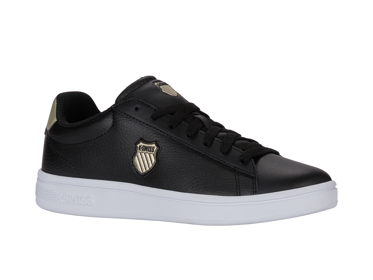 94412-015-M | COURT SHIELD II | BLACK/CHAMPAGNE/WHITE