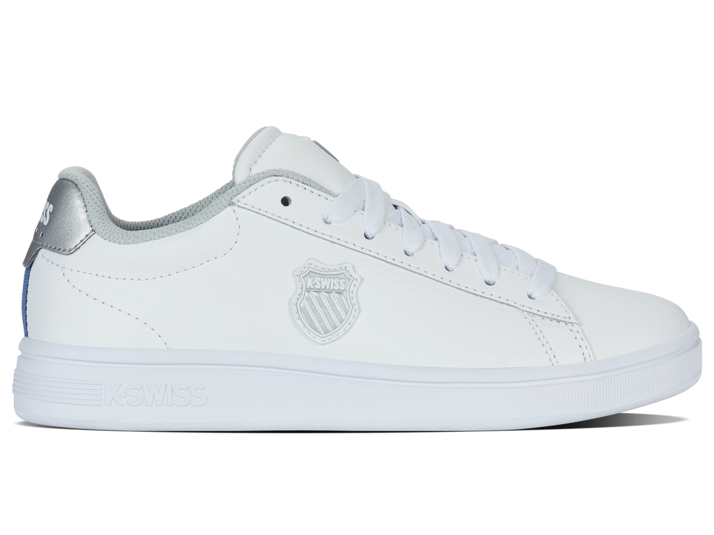 94412-178-M | COURT SHIELD II | WHITE/SILVER/WHITE