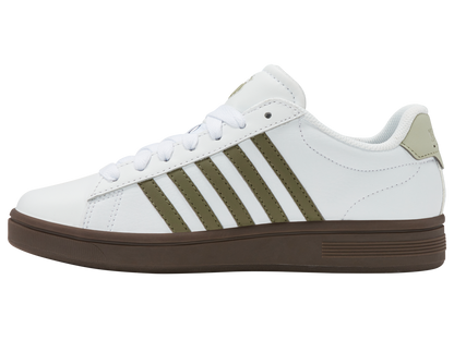 94413-152-M | COURT TIEBREAK II | WHITE/BURNT OLIVE/COLA GUM/ALFALFA