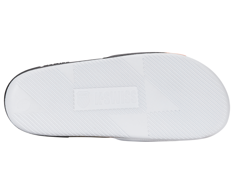 94422-196-M | SLIDE SANDAL X MCLAREN F1 TEAM | WHITE/BLACK/PAPAYA