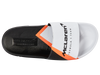 94422-196-M | SLIDE SANDAL X MCLAREN F1 TEAM | WHITE/BLACK/PAPAYA