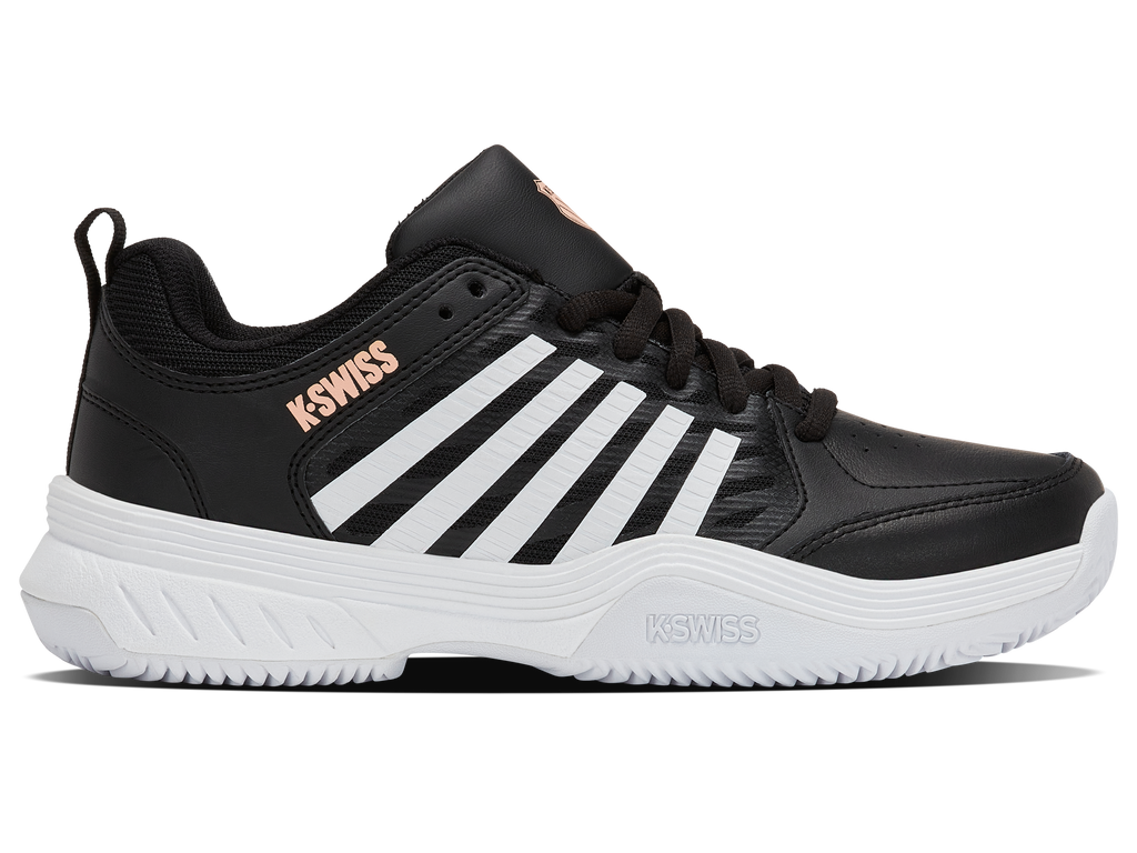 94429-078-M | COURT EXPRESS 2 CLAY | BLACK/WHITE/PEACH PARFAIT