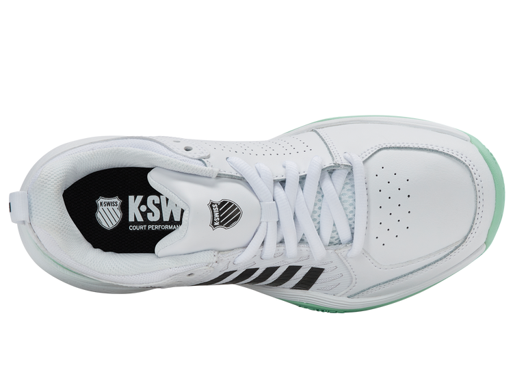94429-118-M | COURT EXPRESS 2 CLAY | WHITE/NEON MINT/BLACK
