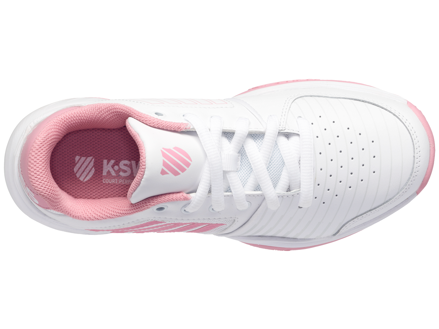 95443-959-M | COURT EXPRESS | WHITE/SEA PINK