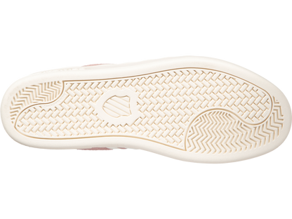 95676-624-M | WOMENS COURT CHESWICK SDE | PALE MAUVE/SNOW WHITE