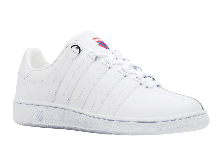 95826-130-M | WOMENS CLASSIC VN HERITAGE | WHITE/CLASSIC BLUE/RIBBON RED