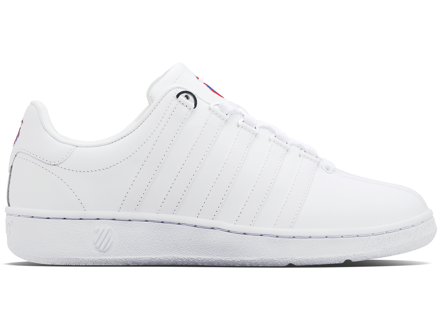 95826-130-M | WOMENS CLASSIC VN HERITAGE | WHITE/CLASSIC BLUE/RIBBON RED