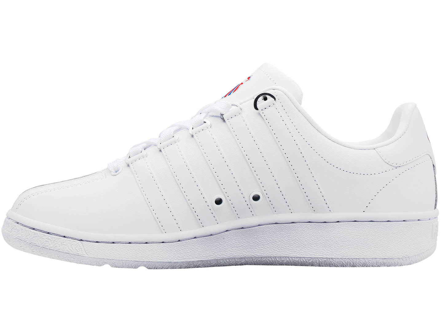 95826-130-M | WOMENS CLASSIC VN HERITAGE | WHITE/CLASSIC BLUE/RIBBON RED