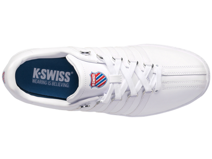 95826-130-M | WOMENS CLASSIC VN HERITAGE | WHITE/CLASSIC BLUE/RIBBON RED