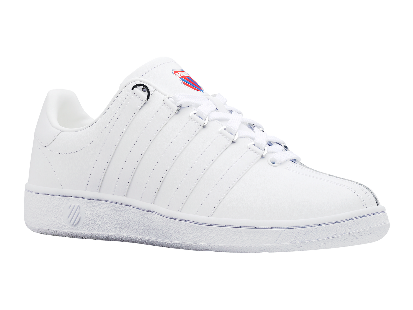 95826-130-M | WOMENS CLASSIC VN HERITAGE | WHITE/CLASSIC BLUE/RIBBON RED