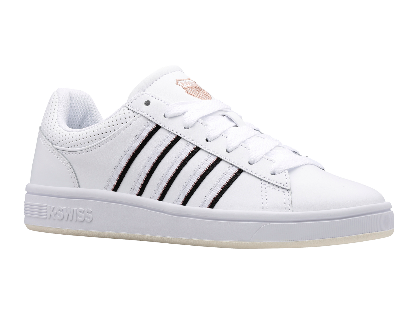 96154-109-M | COURT WINSTON | WHITE/BLACK/ROSE GOLD