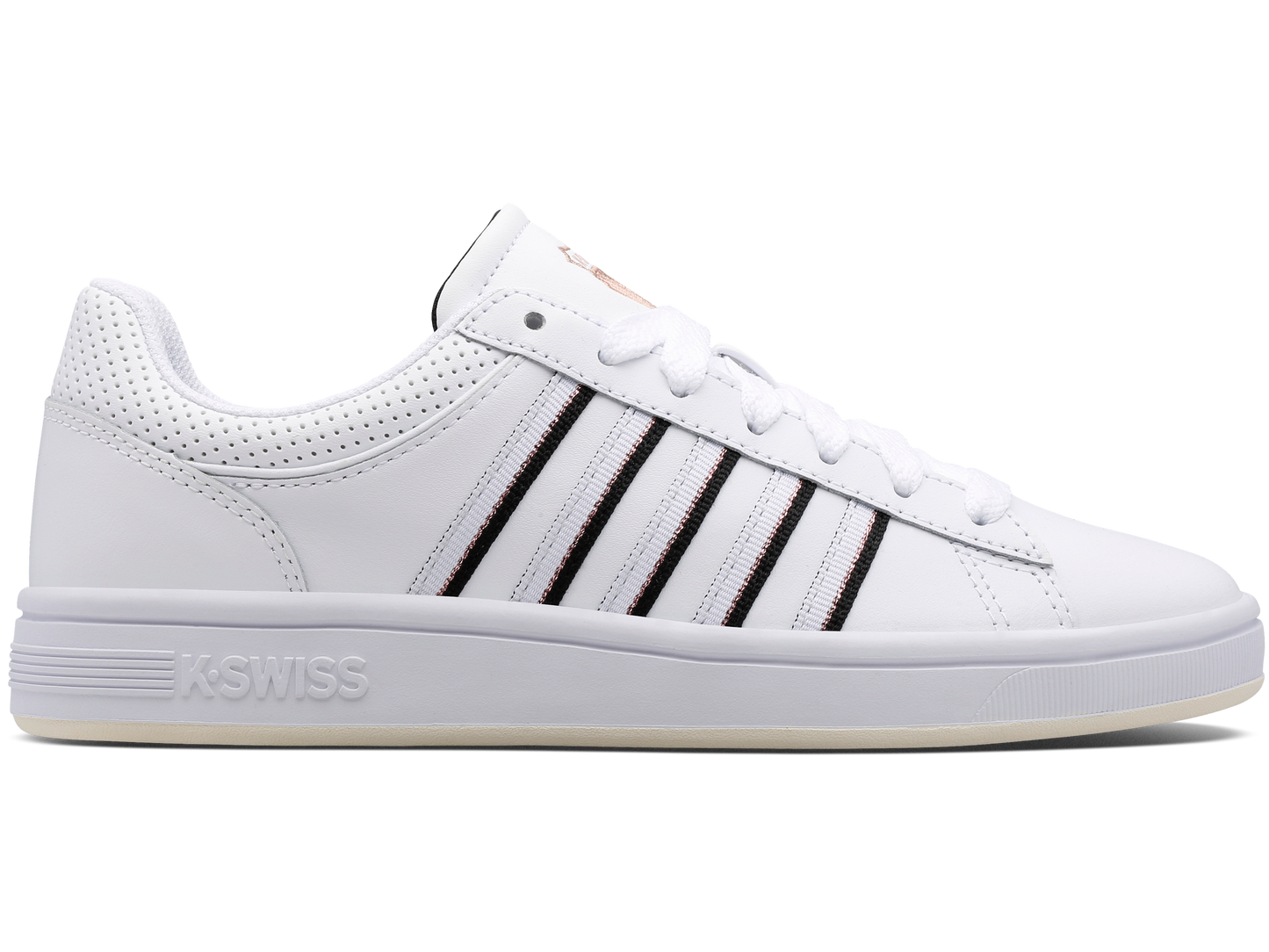 96154-109-M | COURT WINSTON | WHITE/BLACK/ROSE GOLD
