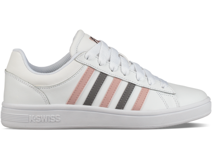 96154-152-M | COURT WINSTON | WHITE/PALE MAUVE/SMOKED PEARL