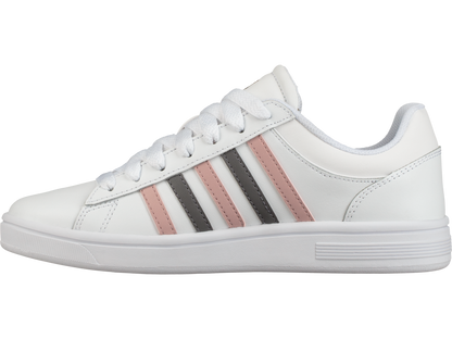96154-152-M | COURT WINSTON | WHITE/PALE MAUVE/SMOKED PEARL
