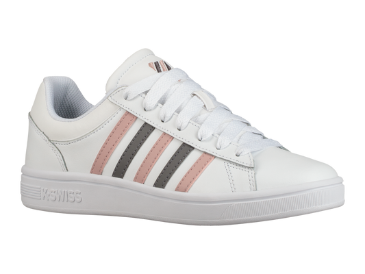 96154-152-M | COURT WINSTON | WHITE/PALE MAUVE/SMOKED PEARL