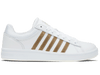 96154-158-M | COURT WINSTON | WHITE/GOLD PANTHER