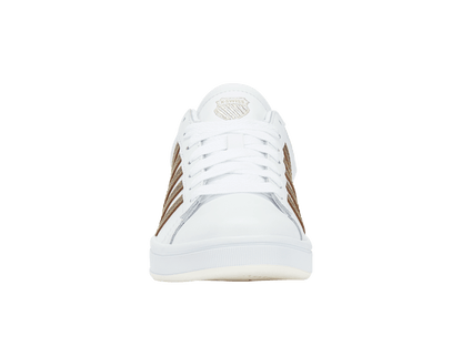 96154-158-M | COURT WINSTON | WHITE/GOLD PANTHER