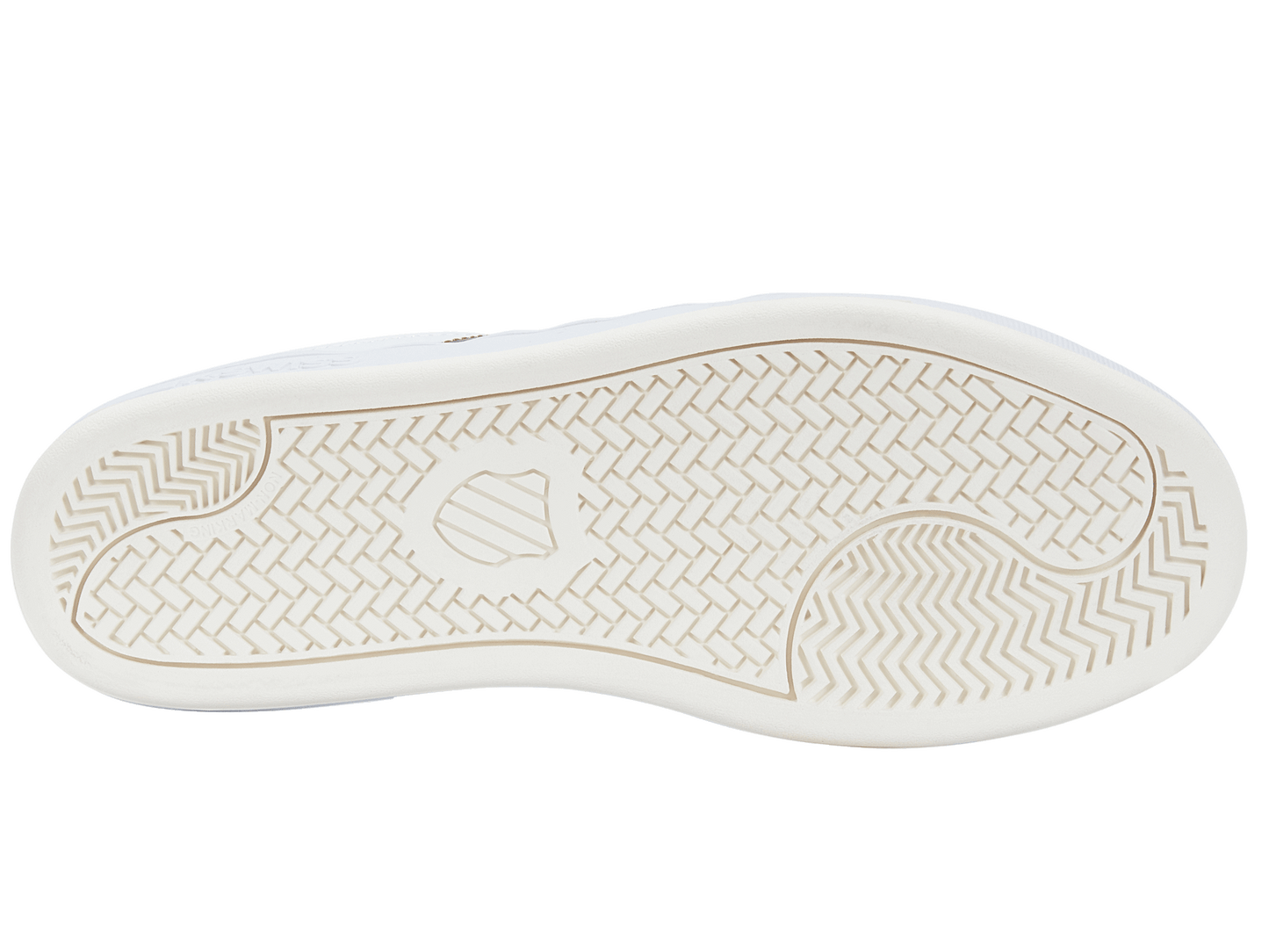 96154-158-M | COURT WINSTON | WHITE/GOLD PANTHER