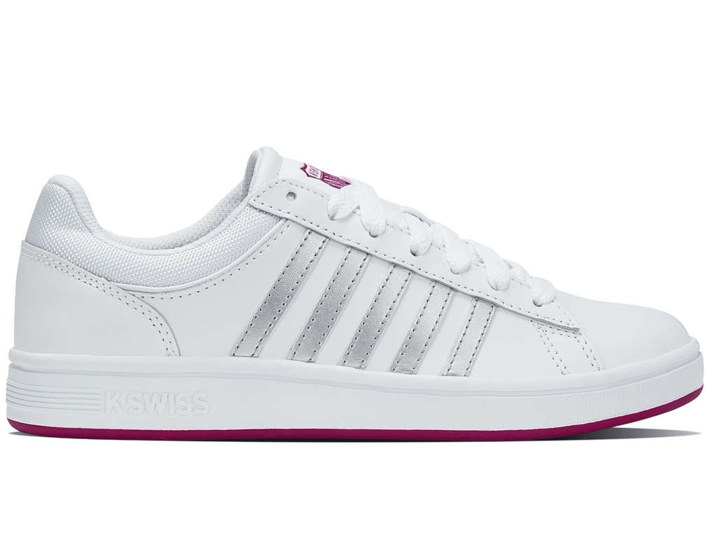 96154-903-M | COURT WINSTON | WHITE/SILVER/FESTIVAL FUCHSIA