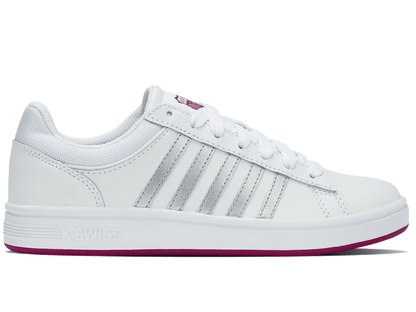 96154-903-M | COURT WINSTON | WHITE/SILVER/FESTIVAL FUCHSIA