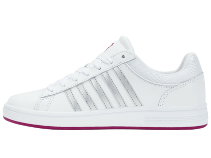 96154-903-M | COURT WINSTON | WHITE/SILVER/FESTIVAL FUCHSIA
